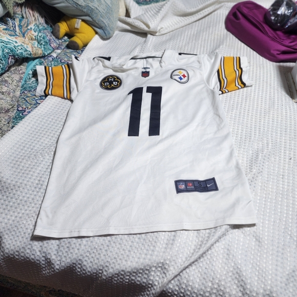 NFL EUC MENS SZ SMALL PITTSBURGH STEELERS #11 CLAYPOOL FOOTBALL TEAM JERSEY SHIR